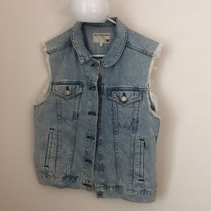 denim vest